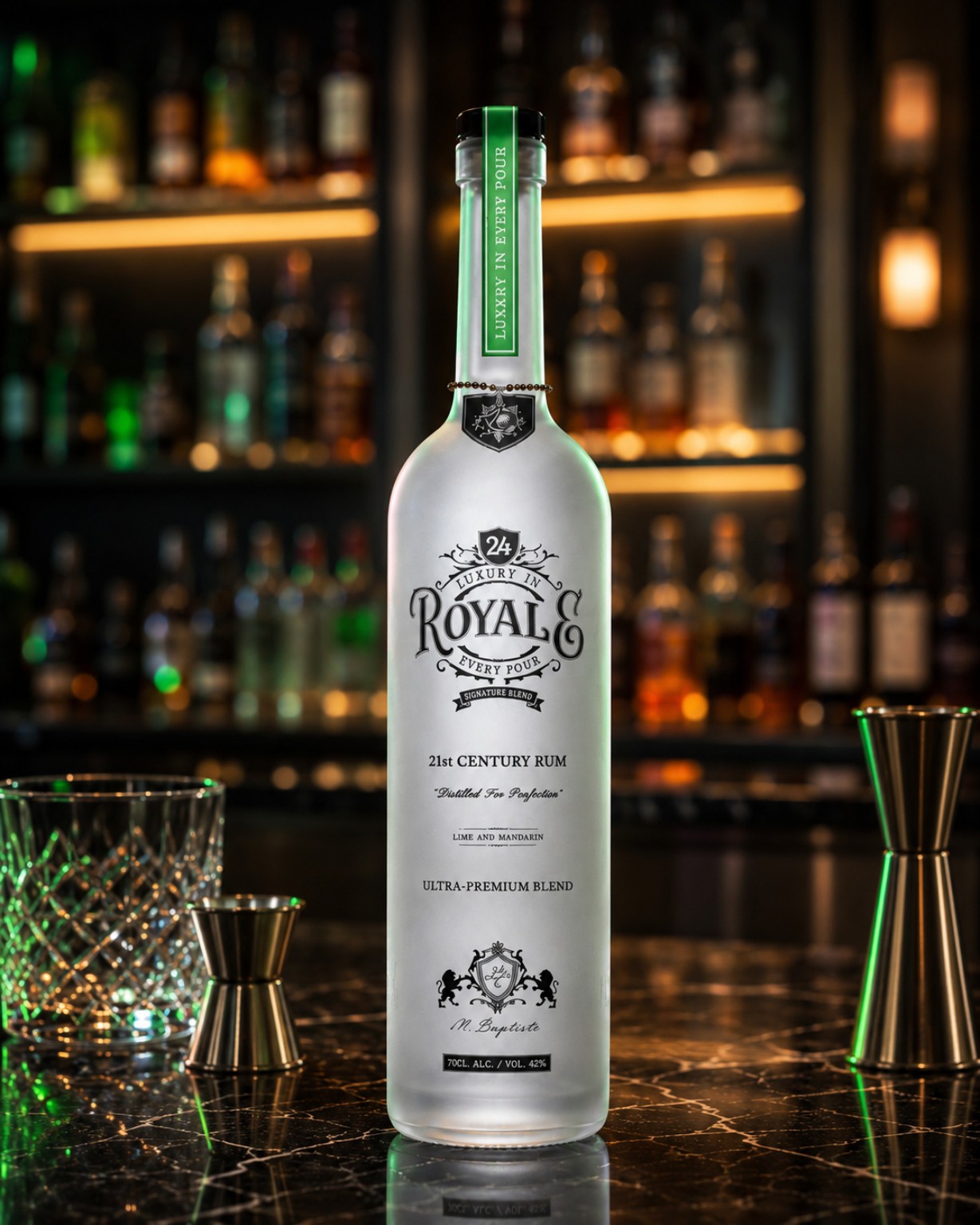 24 Royale Lime and Mandarin Rum